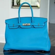 Hermès — Hermès Birkin 35 Limited Edition Zanzibar Malachite — Handbag — resale