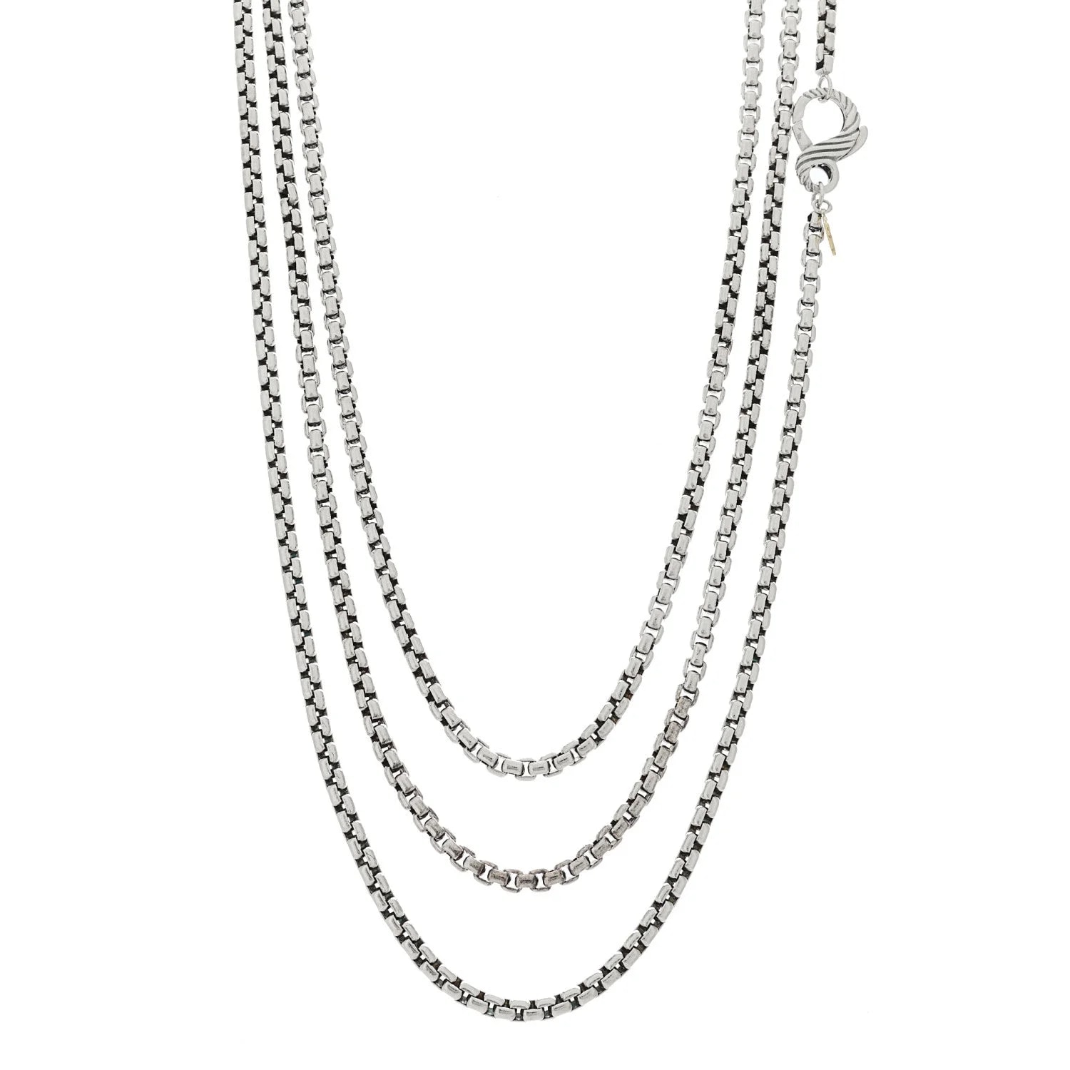 David Yurman — 14K Yellow Gold Long Box Chain — Jewelry — resale