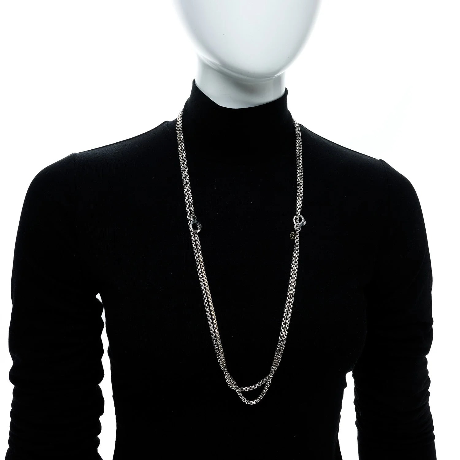 14K Yellow Gold Long Box Chain 2