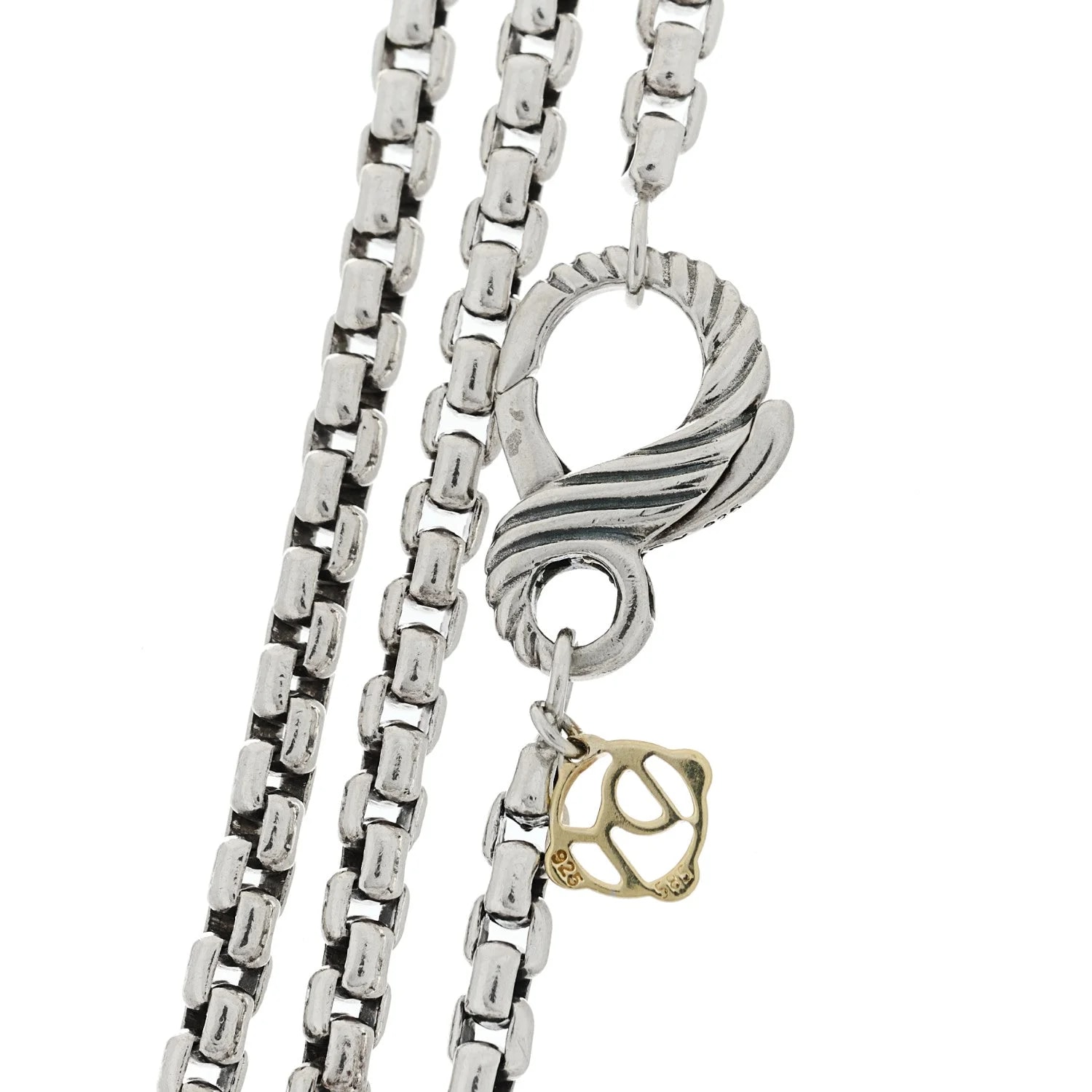 14K Yellow Gold Long Box Chain 4
