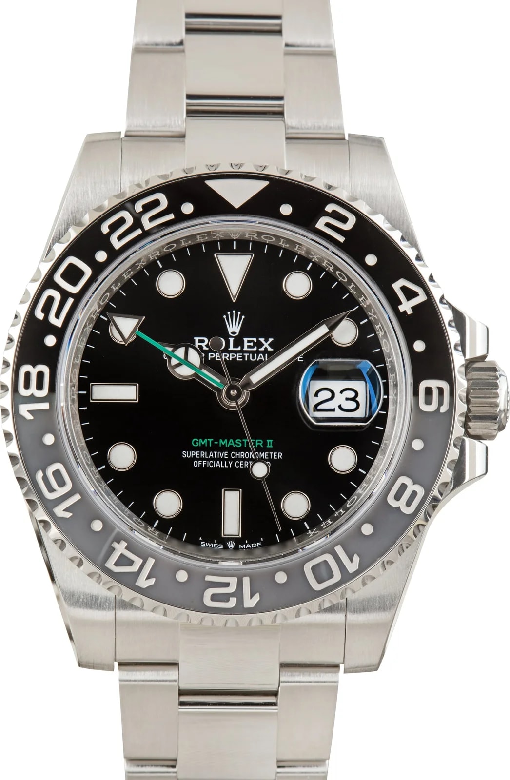 Rolex GMT-Master II Ref 126710GRNR Black & Grey Bruce Wayne 2