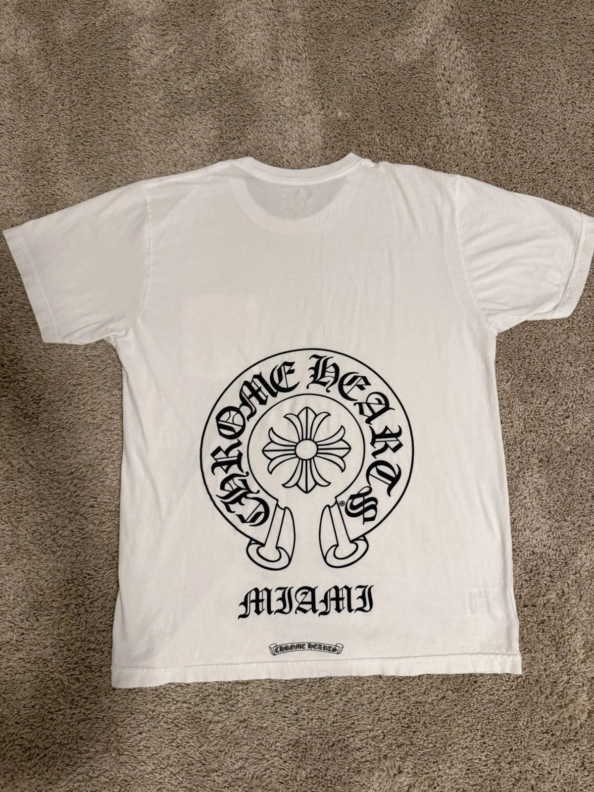 Chrome Hearts — Hearts Miami Horseshoe T-shirt — streetwear — resale