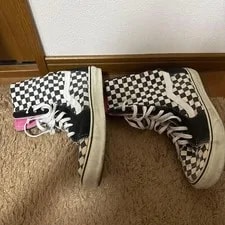 10.0US Vans Sk8-Hi Xx 10 Hole Checker Us10 LTD Collection Sports Sho 3