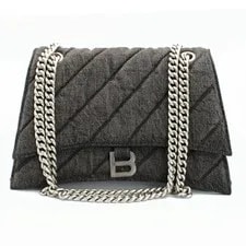 Balenciaga — Balenciaga Crush Medium 716393 From Japan #104 — Handbag — resale