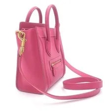 Celine : Luggage 189243DRU.24PI W20×H21×D9cm W/strap Dust ; 2