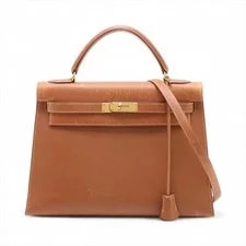 Hermès — Hermès Kelly 32 Serie Cushbell Metal Fittings W:1993 — Handbag — resale
