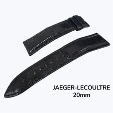 Jaeger-LeCoultre — Jaeger-LeCoultre Band 20mm Black Leather Genuine Replacement — Watch — resale