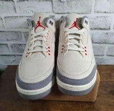 Air Jordan 3 Retro SE Muslin 2022 DH7139-100 Size 9.5 OG All 3