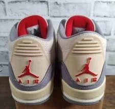 Air Jordan 3 Retro SE Muslin 2022 DH7139-100 Size 9.5 OG All 4