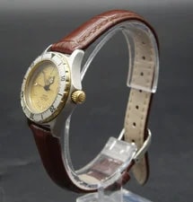 TAG Heuer 2000 Professional 974.008 Stainless Steel Leather Strap 3