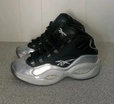 Reebok Question Mid Motorsports Size 8.5 and Iverson 6X7925 2