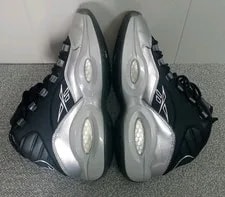 Reebok Question Mid Motorsports Size 8.5 and Iverson 6X7925 3