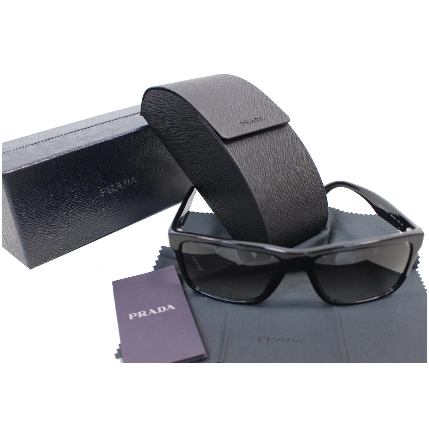 Prada Rectangular Sunglasses SPR 19S 2
