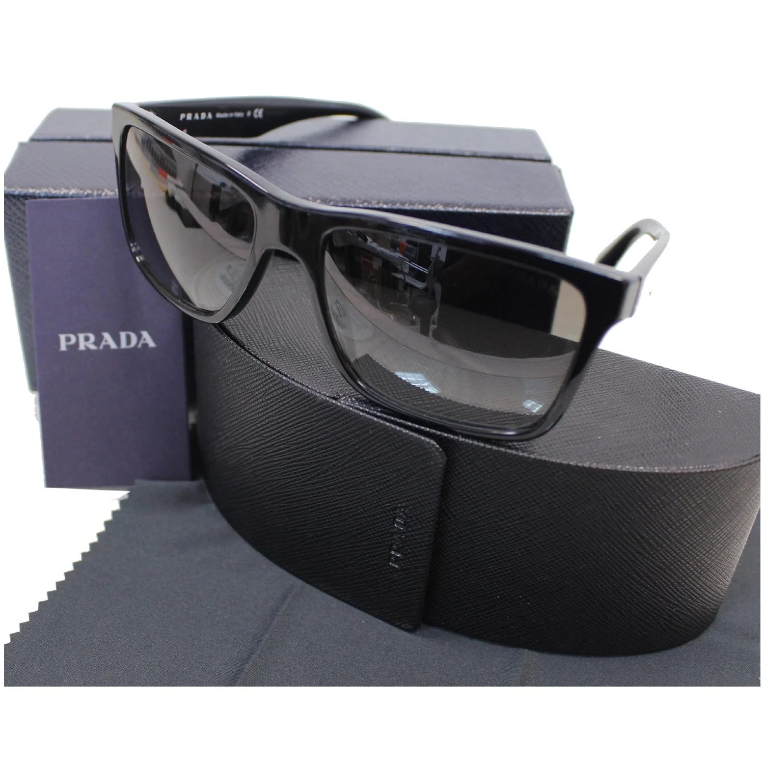 Prada Rectangular Sunglasses SPR 19S 3
