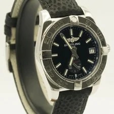 Breitling Galactic 36 Automatic Steel A37330 Black Top BR560 2