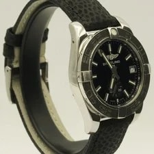 Breitling Galactic 36 Automatic Steel A37330 Black Top BR560 3