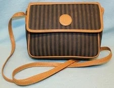 Fendi Pequin Stripe Crossbody - Small Size 3