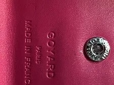 Goyard Geometric Envelope Wallet Card Holder Discontinued 4