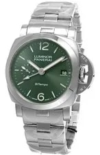 Panerai — Panerai Luminor Quaranta BiTempo Automatic 40mm Green Dial PAM01640 — Watch — resale