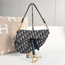 Dior Medium Embroidered Saddle （22×20×3） Cm 2