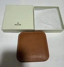 Rolex — Rolex Compact Mirror Leather Foldable Non-Sale Near Japan — decorative_object — resale