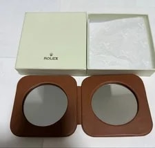 Rolex Compact Mirror Leather Foldable Non-Sale Near Japan 3