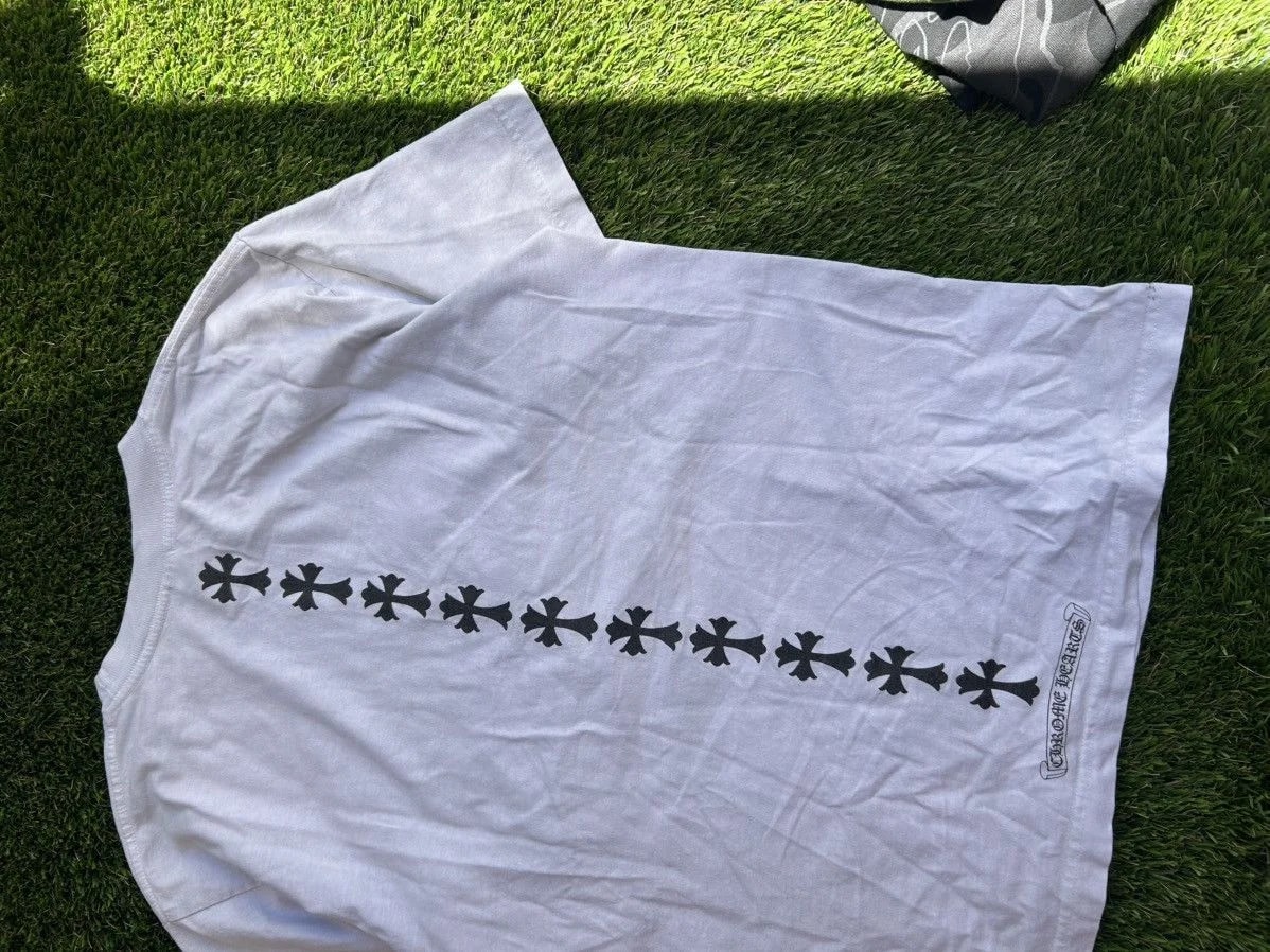 90s Hearts Cemetery Spinal Tripple Cross Tee — streetwear — resale