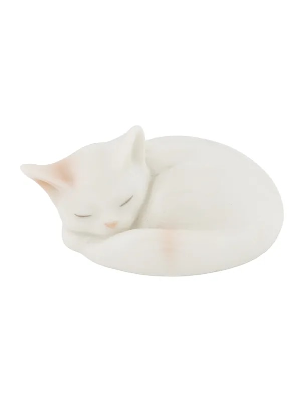 Royal Copenhagen — Blanche Mini Porcelain Sleeping Cat — Furniture — resale