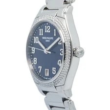 Patek Philippe Twenty-4 7300/1200R-011 W/Paper SS Blue Dial 36mm 3
