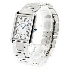 Cartier Tank Solo LM W5200014 27mm SS Silver #C4996 2