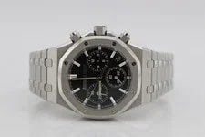 Audemars Piguet Royal Oak 50th Anniv Black Dial Steel Chrono 41mm 26240ST 2