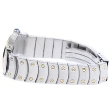 Cartier Santos Rondo MM W20037R3 Date Beige Dial Quartz Boy's Watch_966287 3