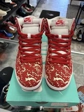 Size 9 - Nike SB Dunk PRM High Raw Meat 2