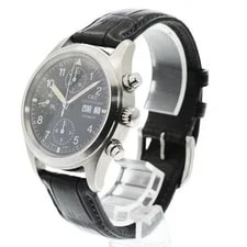 IWC — IWC Pilot's Freegee IW370603 39mm SS Black Dial Automatic #C12802 — Watch — resale
