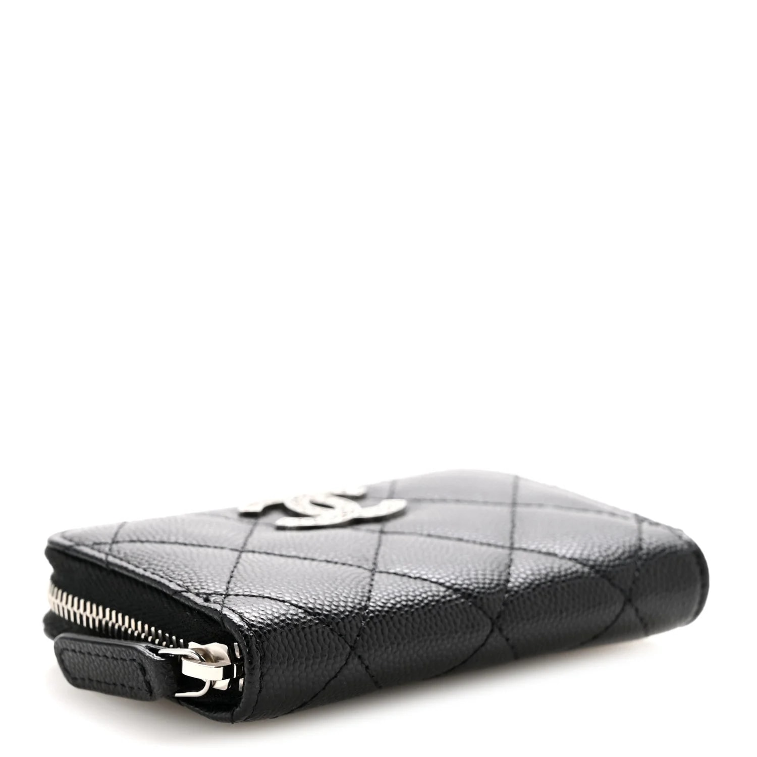 Coco Chanel Logo CC Zip Coin 4