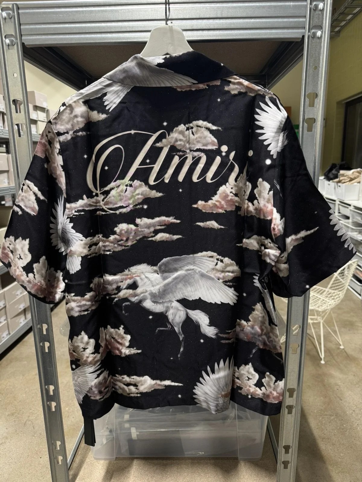 Amiri — Amiri Pegasus Bowling Shirt NEW 1100$ — streetwear — resale
