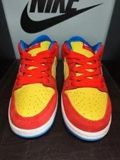 Nike SB Dunk LOW PRO - Habanero/Bart Simpson "UK8, US9, EUR 42.5 - BQ6817602 3