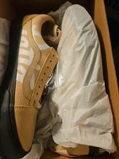 Patta X Vans Vault SK8 OLD Skool VLT LX Almond Buff Size 9.5 Mean Eyed Cat 4