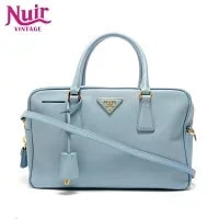 Prada — Prada Lux Bauletto Pale — Handbag — resale