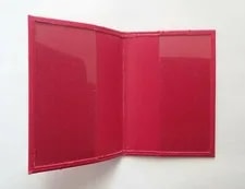 Tudor Red Wallet Warranty Holder - 2000s 2