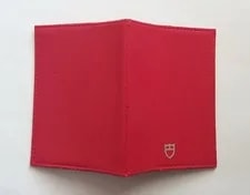 Tudor Red Wallet Warranty Holder - 2000s 3