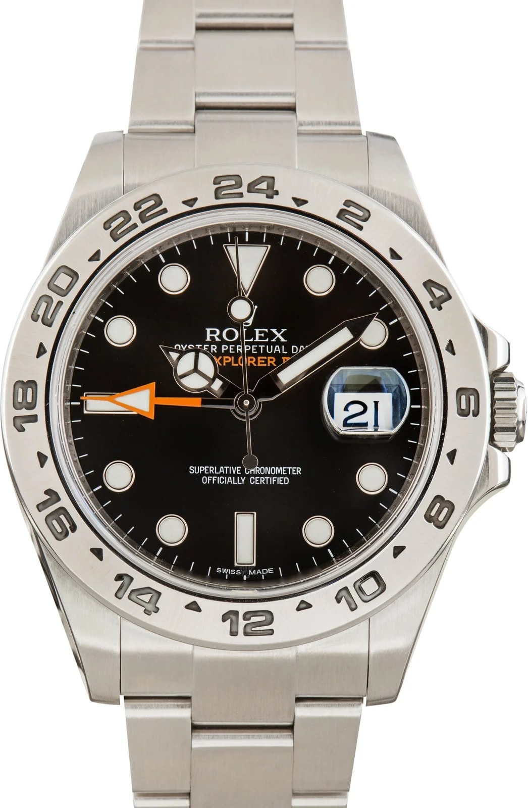 Rolex Explorer II Black Dial Ref 216570 2