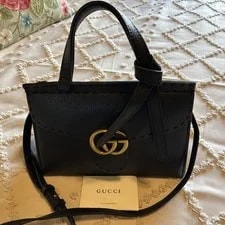 Gucci GG Marmont TOP Handle 2 WAY Crossbody * * 442662 * Great! 3