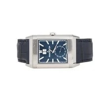 Jaeger-LeCoultre Reverso Tribute Geographic Blue 49.4x29.9mm Q714845J Full Set 3