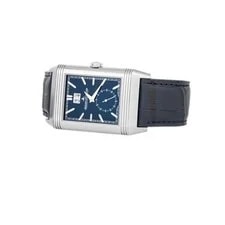 Jaeger-LeCoultre Reverso Tribute Geographic Blue 49.4x29.9mm Q714845J Full Set 4