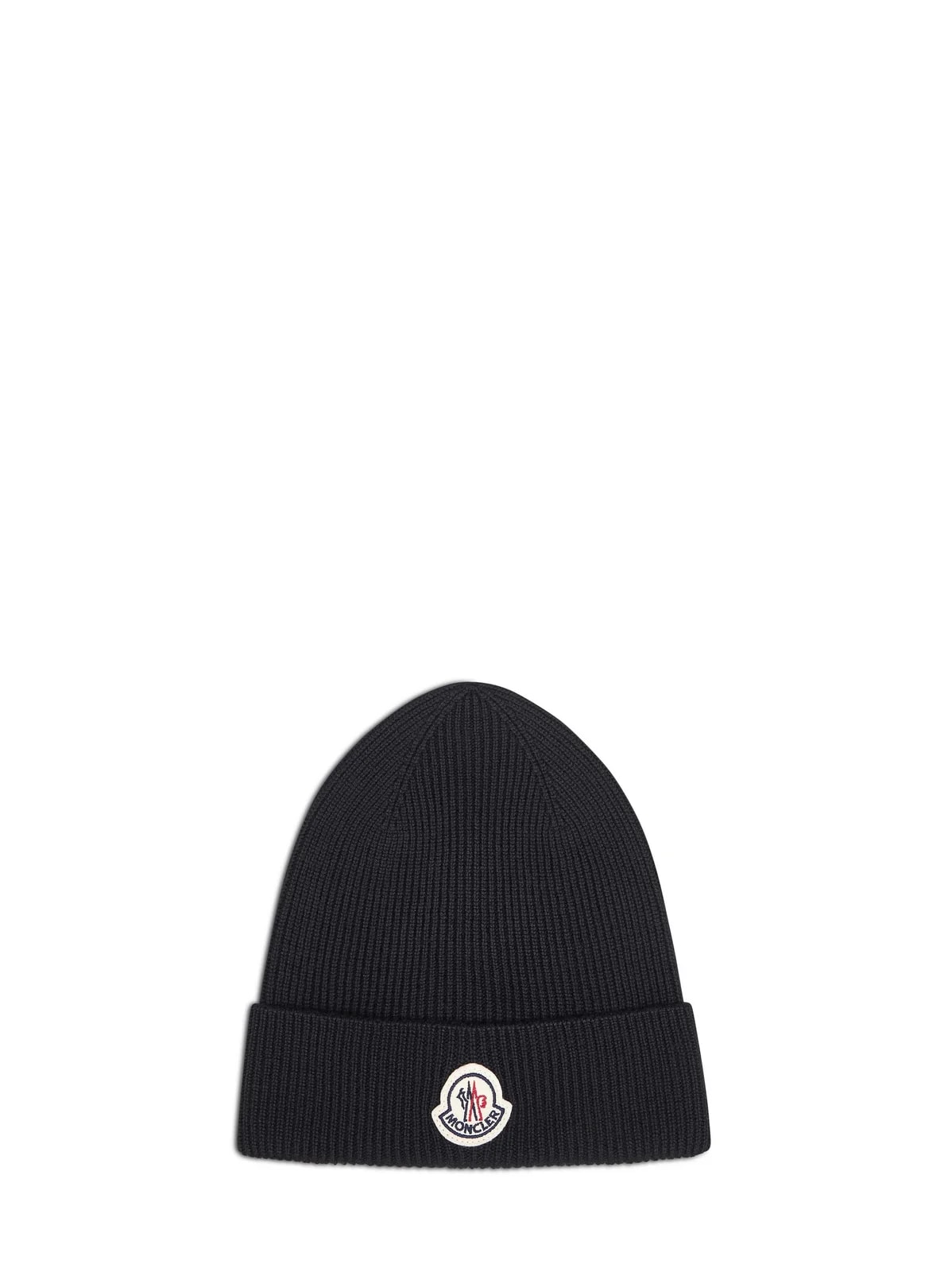 Moncler — Moncler L20913b70500a9342999 Ribbed Virgin Beanie — Beanies — Accessory — resale