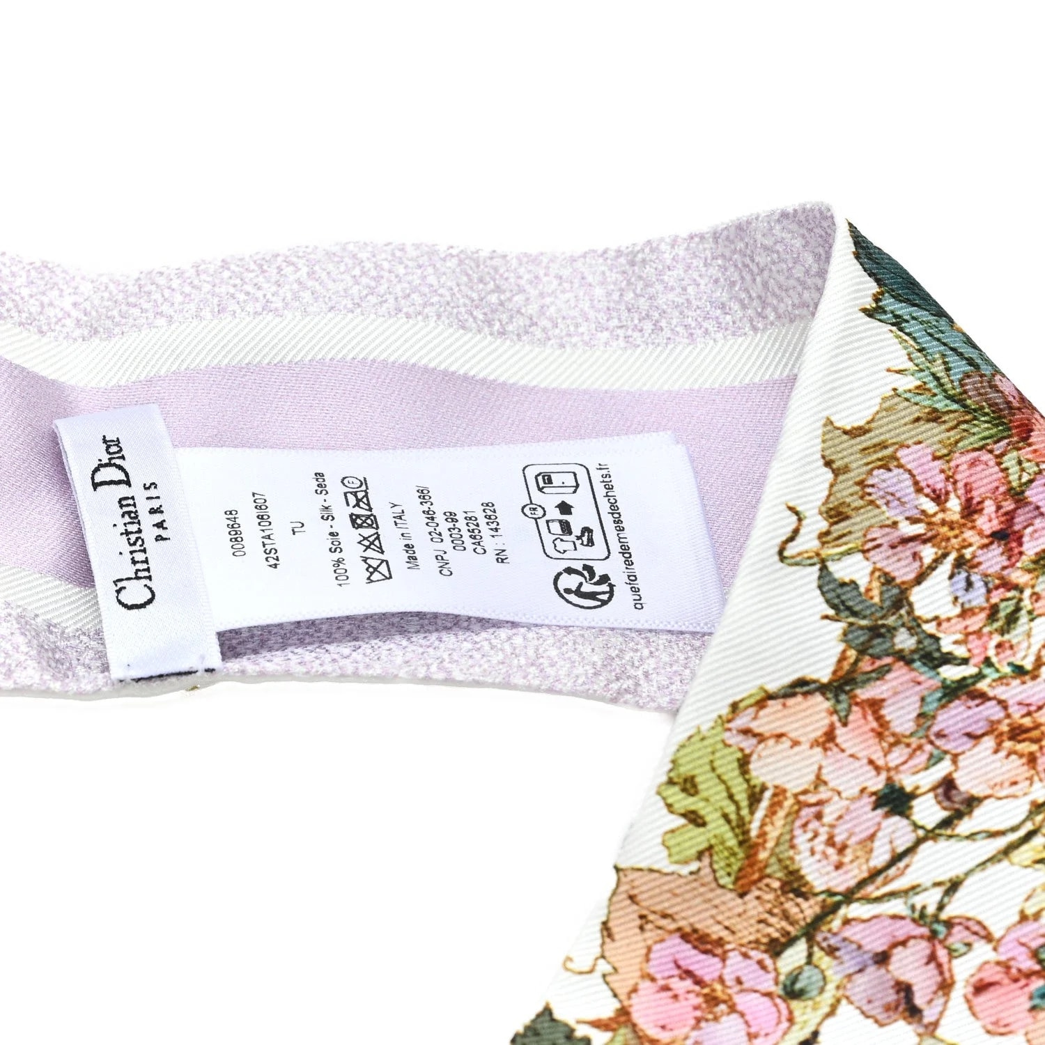 Floral Mitzah Scarf Light 3