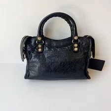 Balenciaga Classic City Mini Fringe Studded - Very Good #14QVNSJ 2