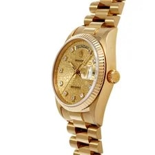 Rolex Day-Date 18038A 36mm Yellow Gold / 54078 Champagne #WW495 2