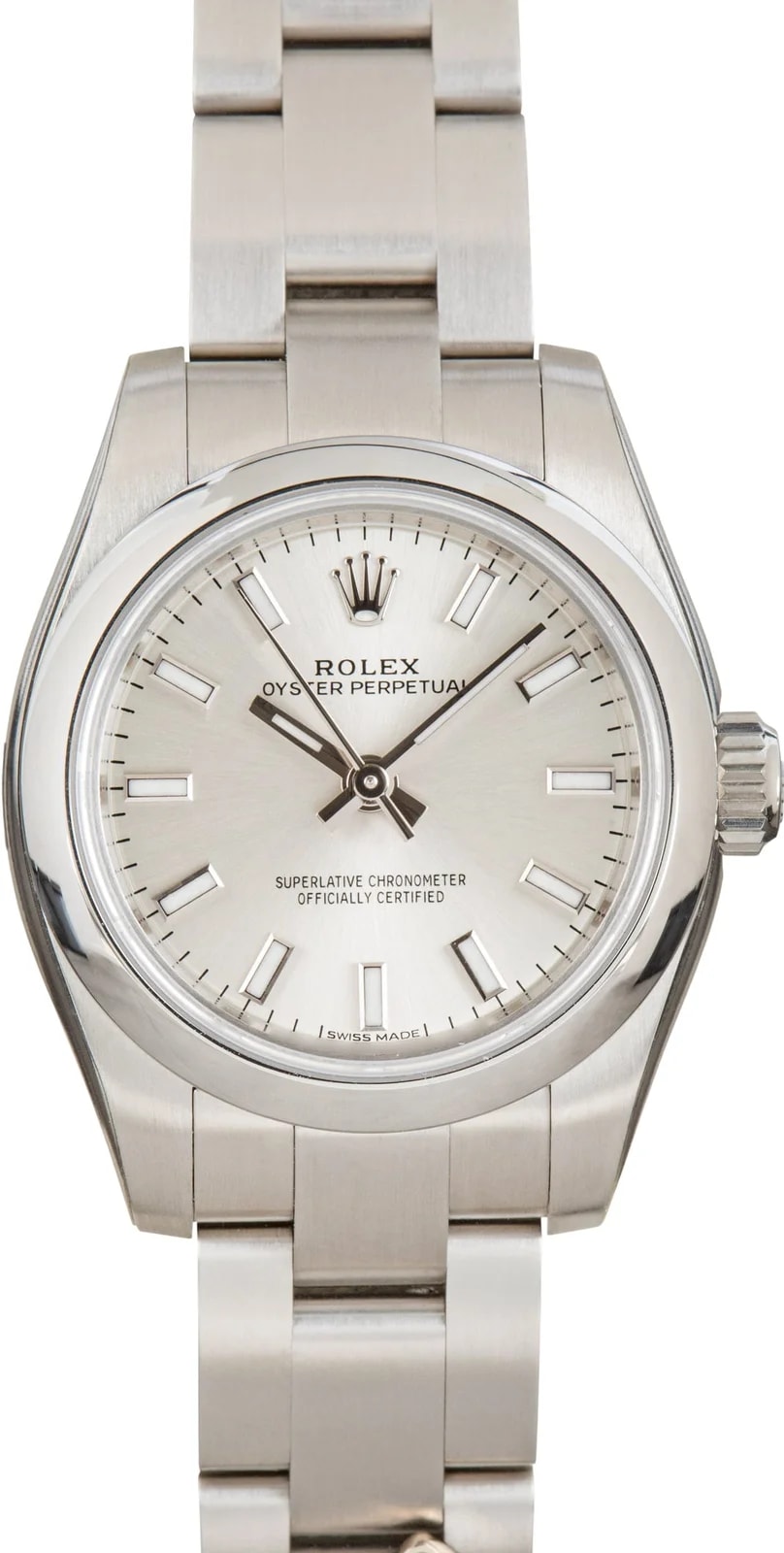 Rolex Oyster Perpetual Ref 176200 Silver Dial 2